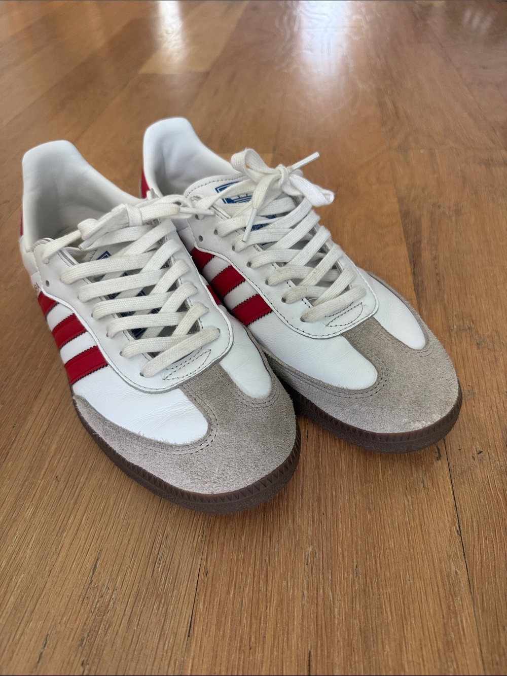 Adidas Samba OG White Red Sneakers